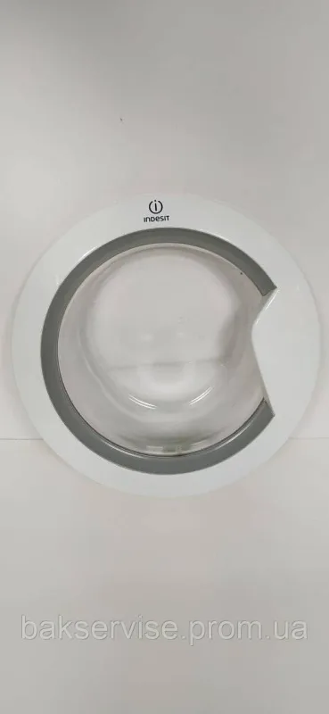 Люк ПРАЛЬНОЇ МАШИНІ Indesit серії IWSE, IWSC,IWSD б/у, зображення 2