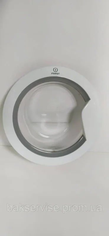 Люк ПРАЛЬНОЇ МАШИНІ Indesit серії IWSE, IWSC,IWSD б/у, зображення 3