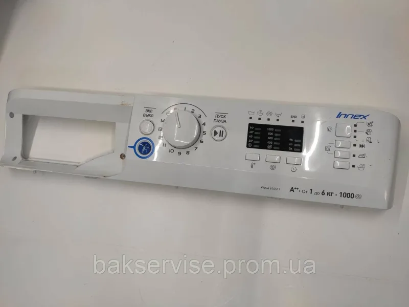 Плата управління до пральної машини Indesit  XWSA 610517 Б/У, зображення 1