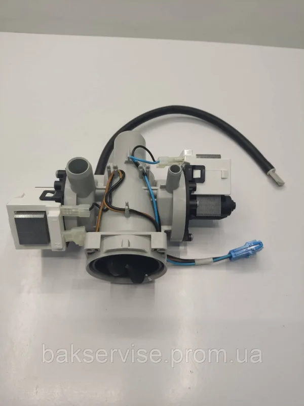 Насос 5859EN1006N в зборі з корпусом фільтра для пральної машини LG, изображение 1
