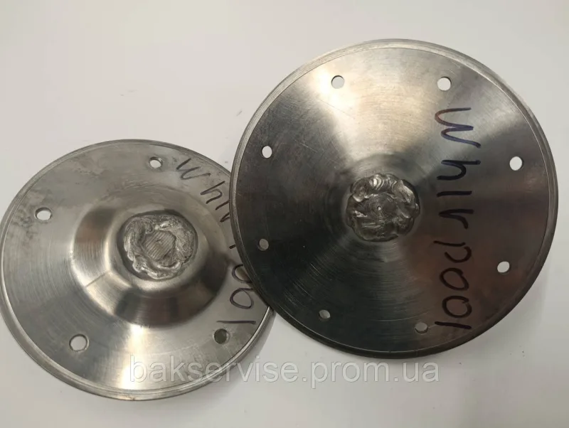 Фланець до пральної машини Whirlpool прямий привід 480110101208 (2шт, нержавійка, під шліц) НОВЕ, изображение 6