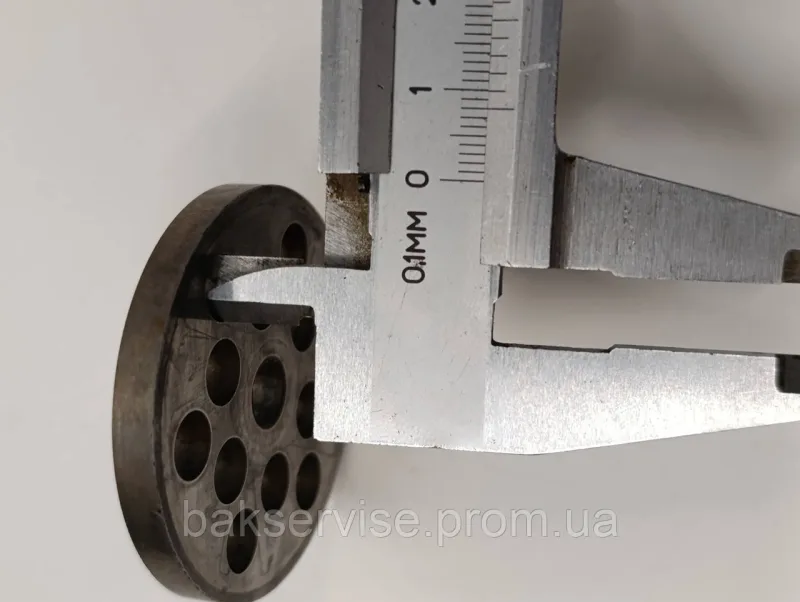 Решітка(сито) для м'ясорубки Zelmer, Bosch 10003878 НОВЕ, изображение 4