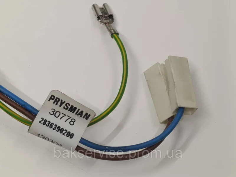 Мережевий шнур для пральної машини Bosch Siemens, Beko, ATLANT 2836390200 Б/У, изображение 3
