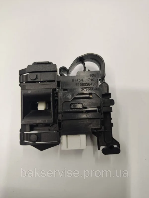 Замок до пральної машини Whirlpool W10602648 Б/У, зображення 1