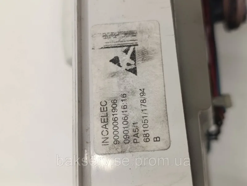 Плата управління(індикації) до пральної машини Bosch/Siemens 5560004324 Б/У БЕЗ ПРОВОДКИ, изображение 5