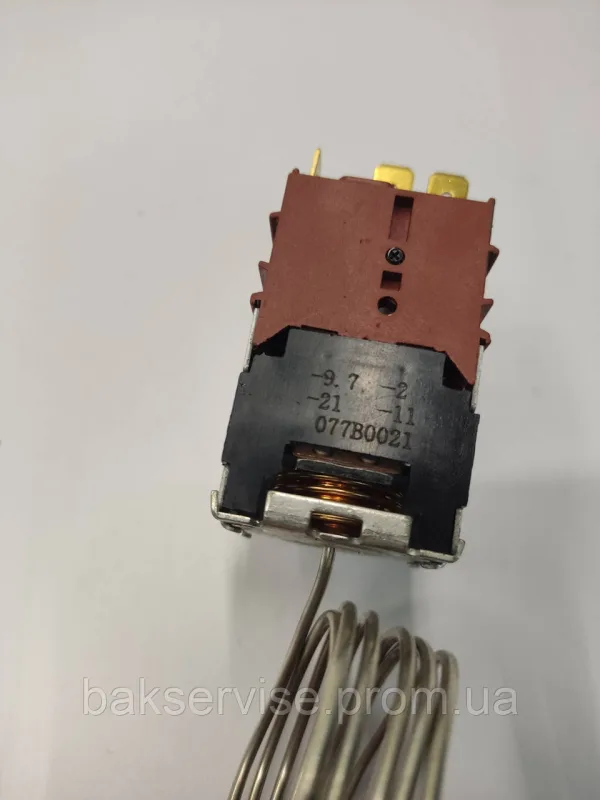 Термостат для однокамерного холодильника 100 см DANFOSS (077B0021), зображення 2