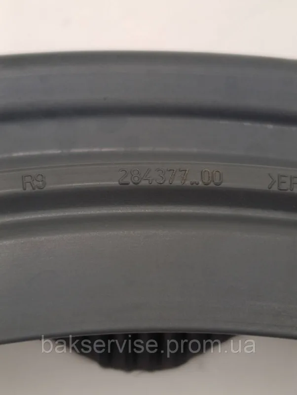 Резина (манжет) люка до пральної машини Beko 2843770100 Б/У, зображення 5