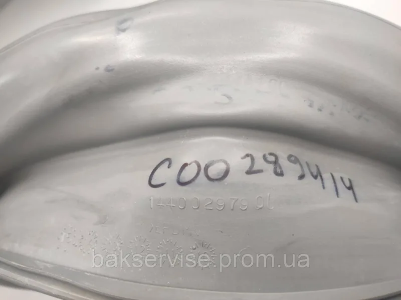 Резина (манжет) люка до пральної машини INDESIT C00289414 Б/У, зображення 3