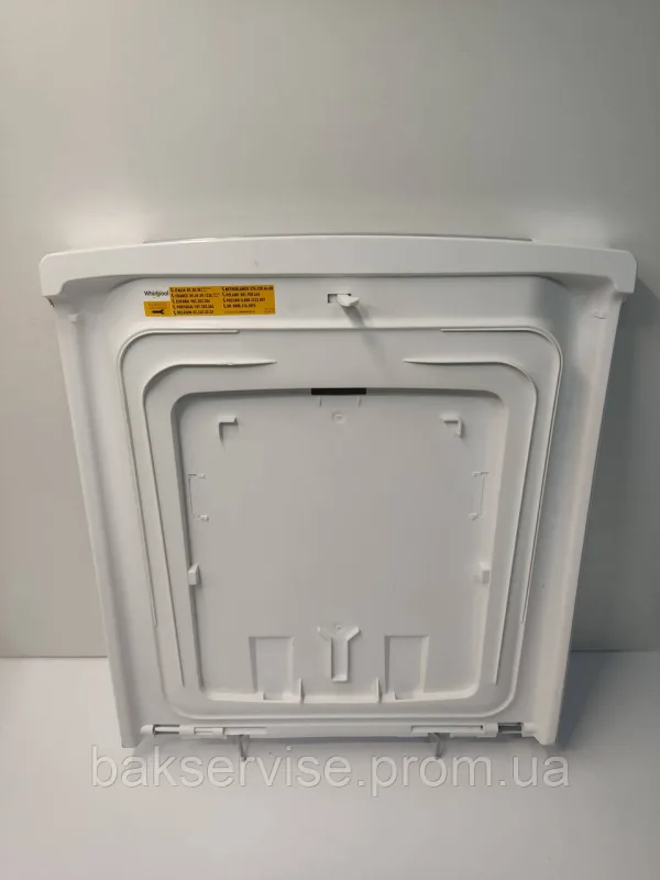 Кришка(люка) для пральної машинки Indesit Whirlpool   без металевої частини, изображение 3