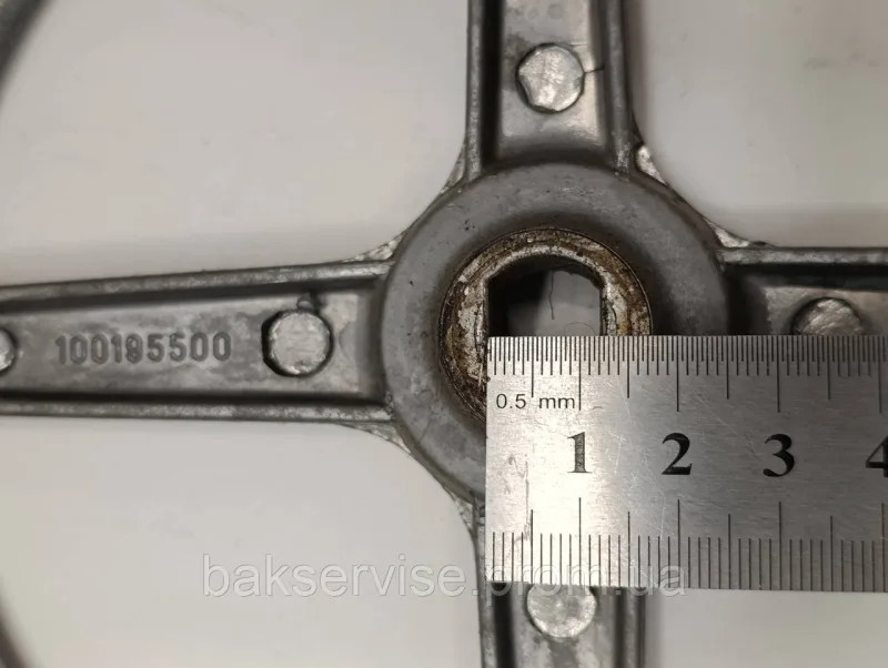 Шків барабана для пральної машини Ardo 100195500 Б/У, зображення 7