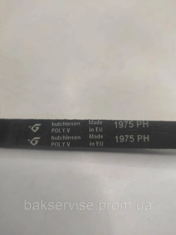 Ремінь Hutchinson 7PH 1975 / 1975 PH 1258288107 для сушильної машини Zanussi, Electrolux, AEG (481281728433), изображение 4
