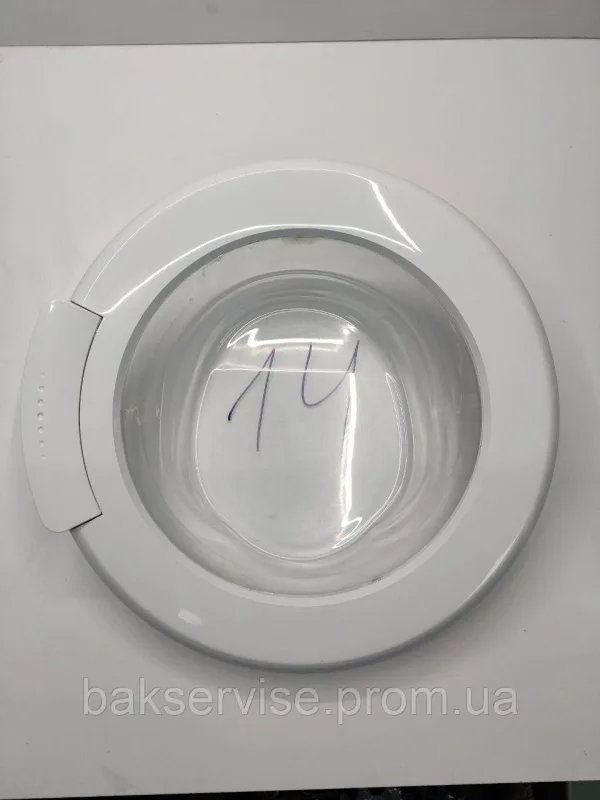 Дверки(люк) до пральної машини Beko 2860205400 без завіси Б/У, изображение 1