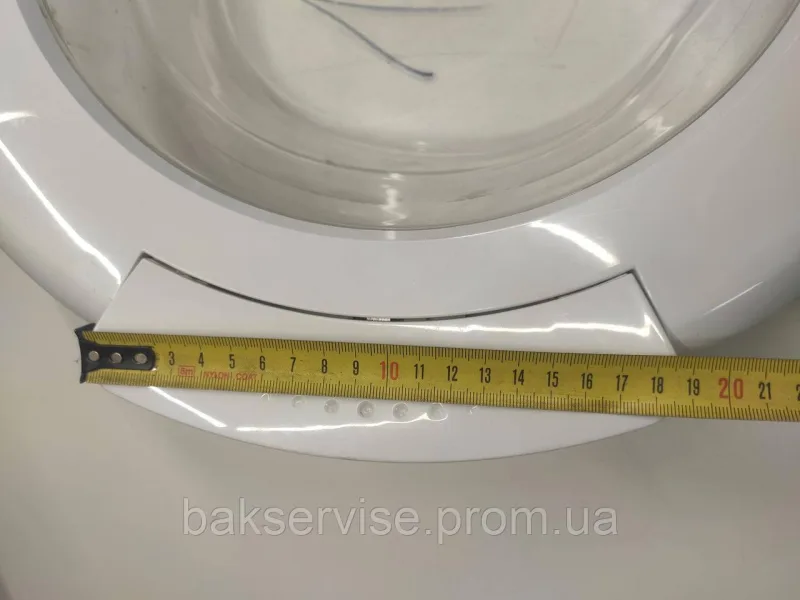 Дверки(люк) до пральної машини Beko 2860205400 без завіси Б/У, изображение 9