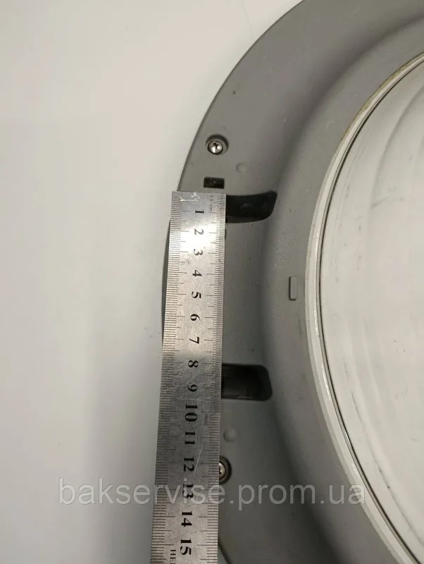 Дверцята (люк) для пральної машини Samsung Diamond Б/У   без завіси, зображення 9