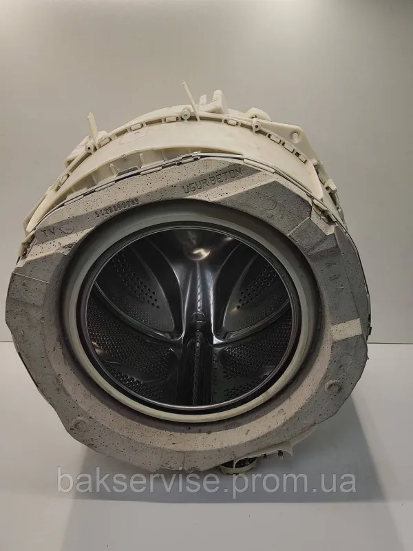 Бак в зборІ для пральної машини BOSCH хрестовина з нержавійки підшипники нові, изображение 1