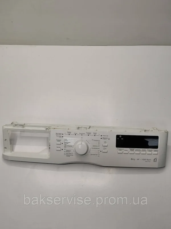 Модуль індикації для пральної машини 461971428481 Whirlpool AWS 61011 Модуль управления W10438460/C, зображення 1