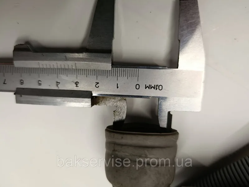 Шланг зливу води до пральної машини Ariston 1м.95см. б/у, зображення 6
