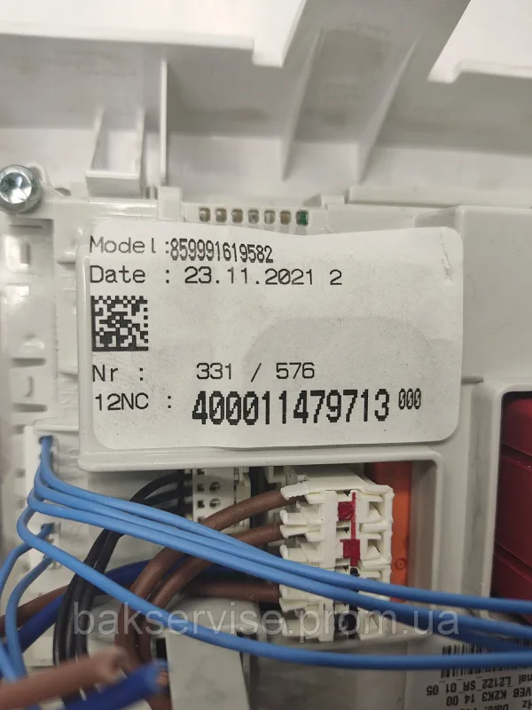 Модуль індикації для пральної машини Whirlpool 481010495081 W10495081-A/01 DCP 758469-00, изображение 5