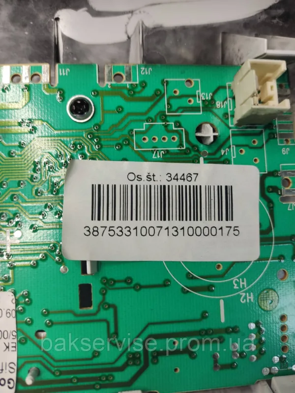 Gorenje 364117 Модуль управления (плата) для пральної машини E2 UM PS-10/-A3-14-5-SN, зображення 3