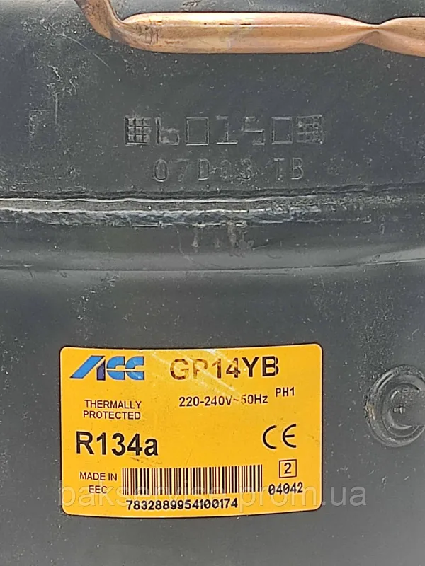 Компресор DANFOSS до холодильника GP14YB (123B1803) Б/У, зображення 2