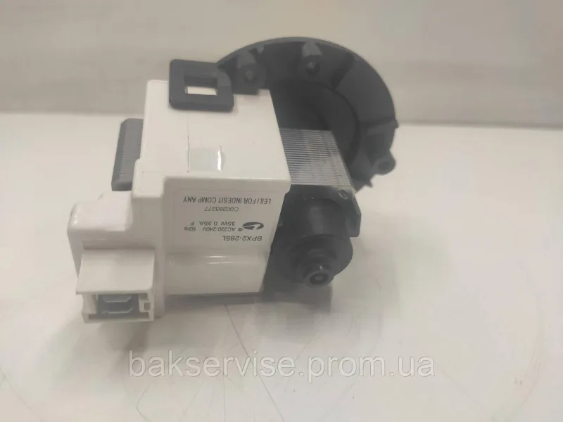 Насос помпа (мотор) зливний до пральної машини Leili на 3 саморізи Indesit C00283277 НОВЕ, изображение 6