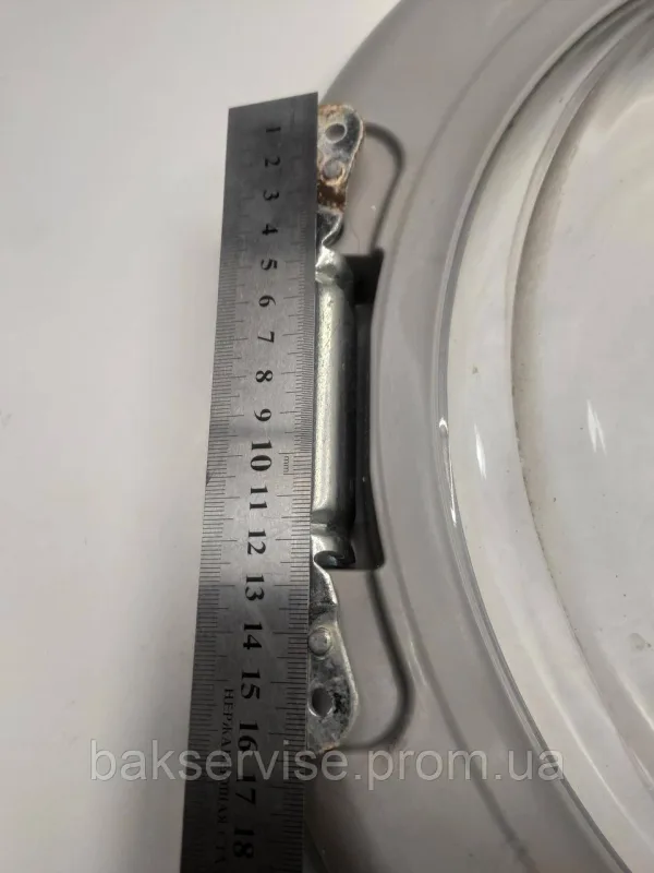 ЛЮК ДЛЯ ПРАЛЬНОЇ МАШИНИ ZANUSSI ELECTROLUX 8072235 8072236, зображення 3
