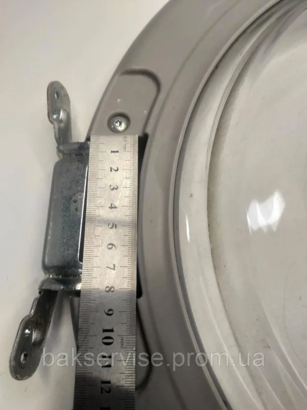 ЛЮК ДЛЯ ПРАЛЬНОЇ МАШИНИ ZANUSSI ELECTROLUX 8072235 8072236, зображення 7