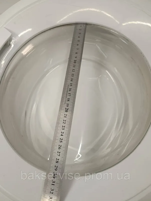Дверки(люк) для пральної машини ZANUSSI, ELECTROLUX 132828500 з завісою Б/У, изображение 9