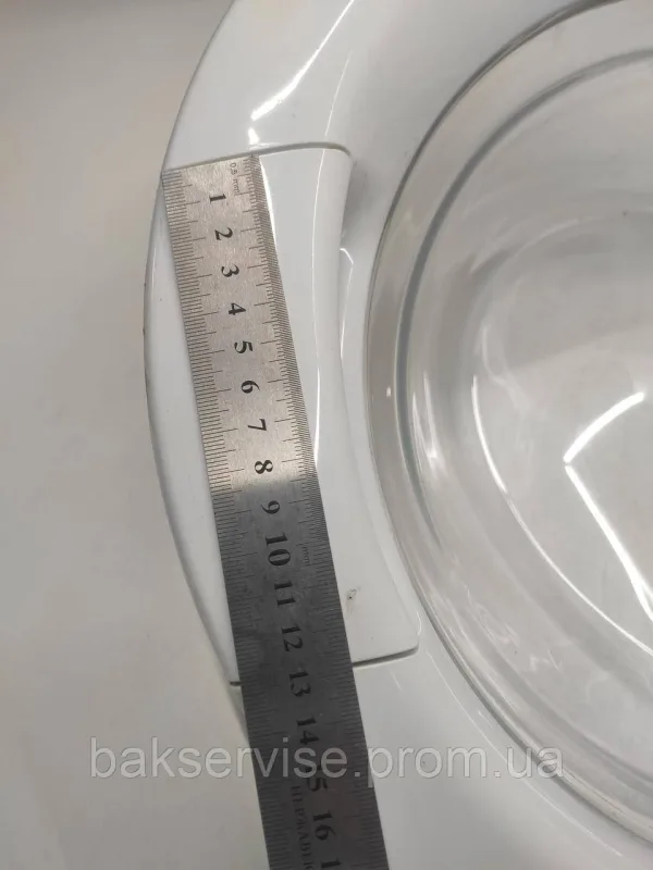 ЛЮК ДЛЯ ПРАЛЬНОЇ МАШИНИ 1325184016  Electrolux EWF12470W, EWF10160W, EWF10240W, EW542F,1326566, изображение 6
