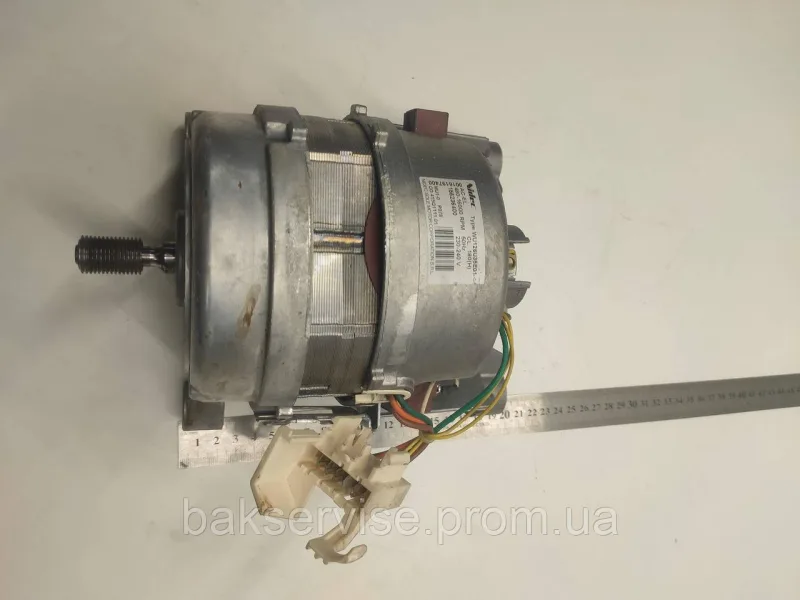 Двигун (мотор) пральної машини Zanussi 0016197400 Оригінал Б/У, изображение 3