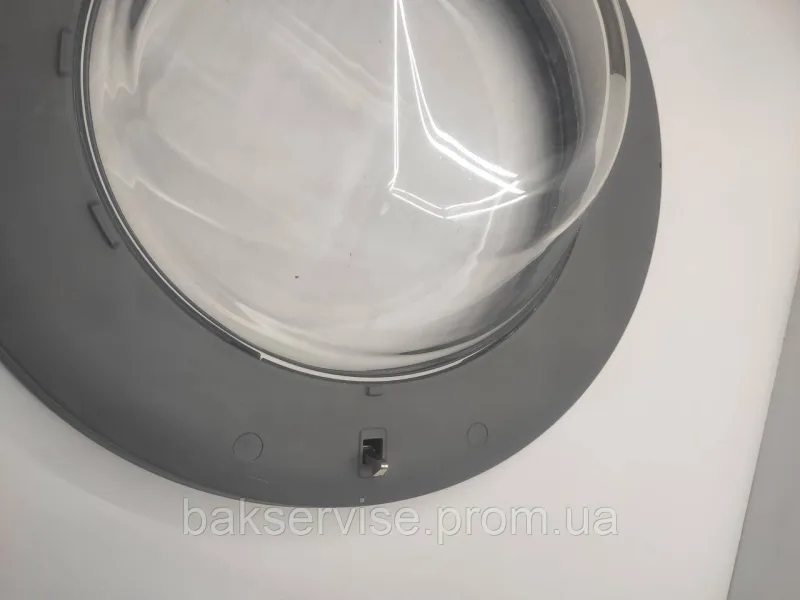 Дверка (люк) до пральної машинки Samsung WW90J5446FW/ZE Б/У (без завіси), изображение 5
