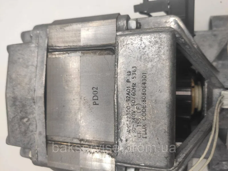 Двигун(мотор) для пральної машини Electrolux 808064301  Б/У, зображення 3