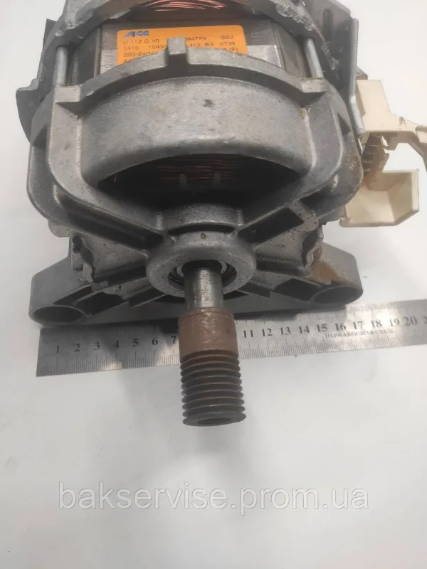 Двигун(мотор) для пральної машини Zanussi  124052831 Б/У, зображення 2