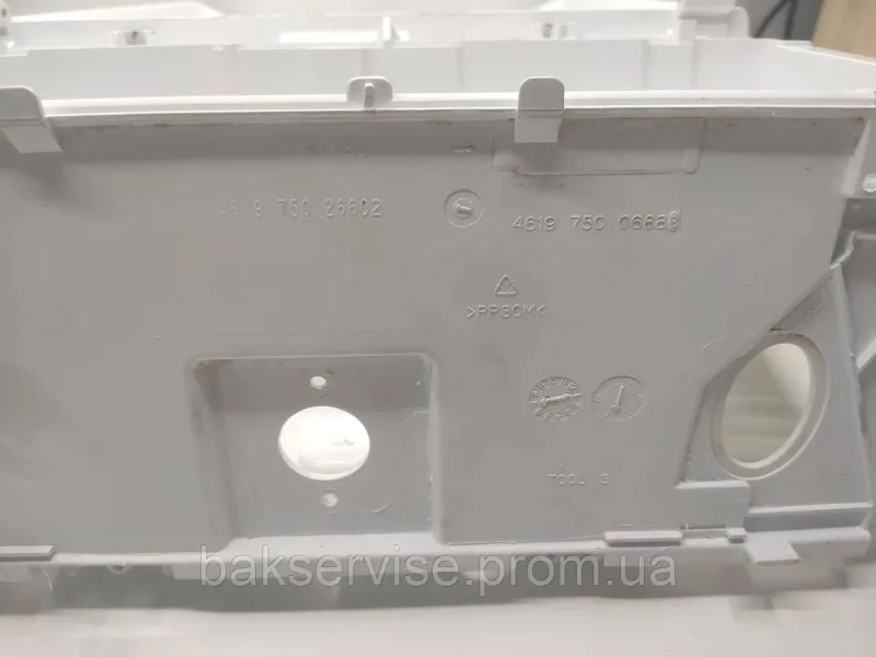 Зовнішня рамка корпуса до пральної машини Whirlpool 46197500686 Б/У, изображение 5