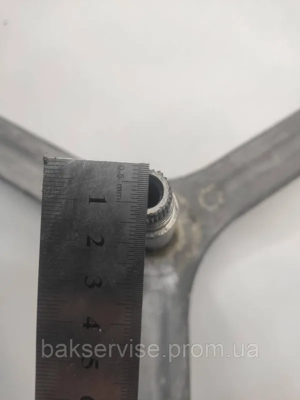 Хрестовина барабана до пральної машини  BEKO 243360(вал 98мм)  Б/У, зображення 4