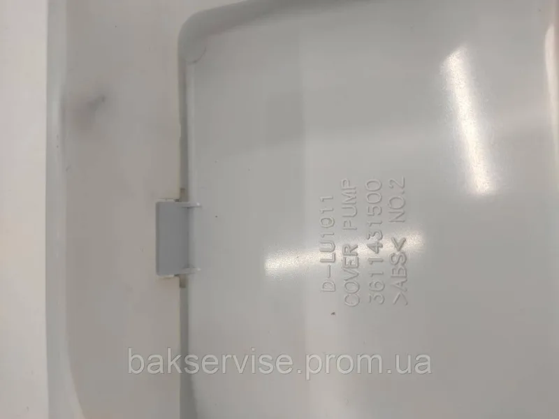 Лючок(кришка) фільтра З КОРПУСОМ до пральної машини Daewoo 3611431500  Б/У, изображение 5