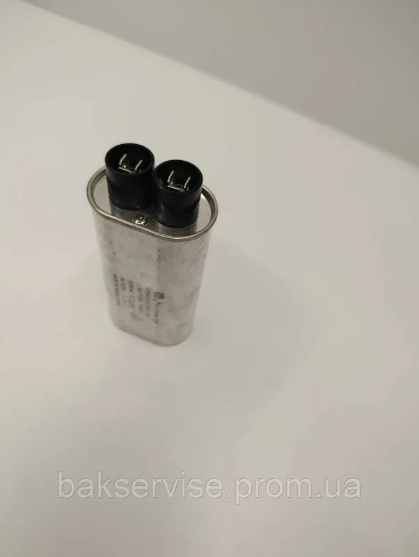 Конденсатор високовольтний мікрохвильової CH85-23115  1.15 mf 2300v Б/У (3 фішки, 6 мм), изображение 2