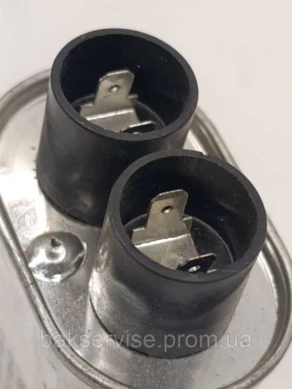 Конденсатор високовольтний мікрохвильової CH85-21095  0.95 mf 2100v Б/У (2 фішки, 4 мм), изображение 4