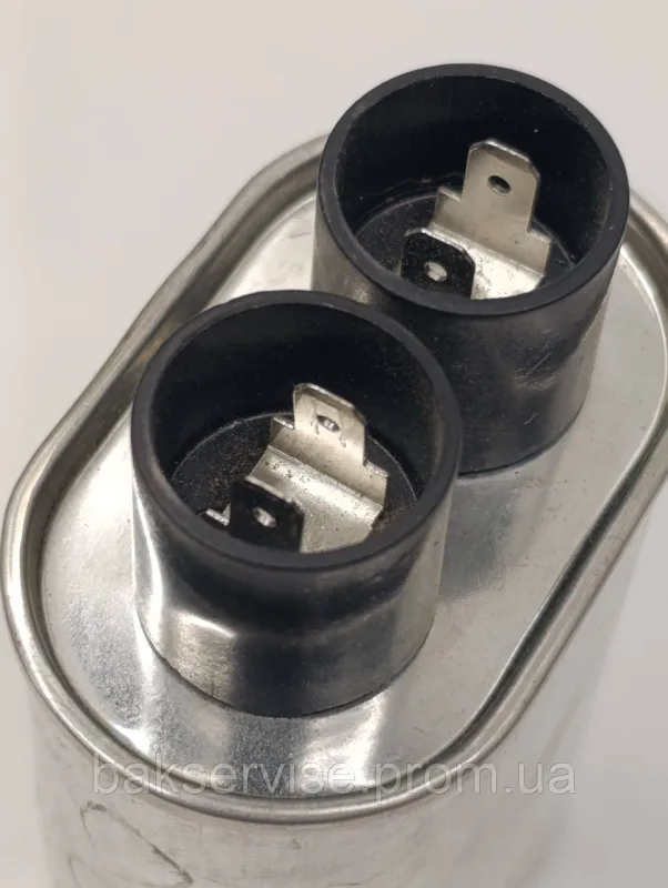 Конденсатор високовольтний мікрохвильової CH85-21100 1 mf 2100v Б/У (2 фішки, 4 мм), изображение 4