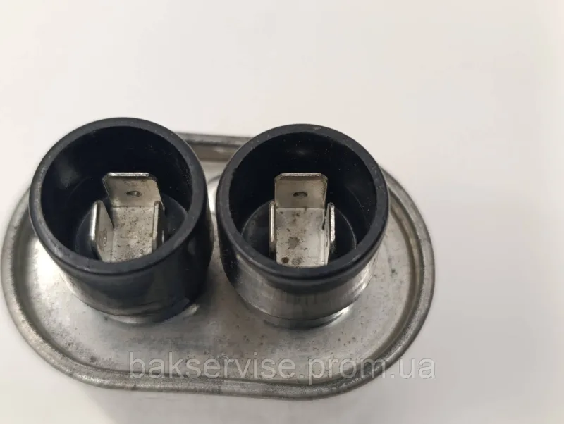 Конденсатор високовольтний мікрохвильової 21H984S085T 0.98 mf 2100 V Б/У (3 фішки, 6 мм), изображение 3
