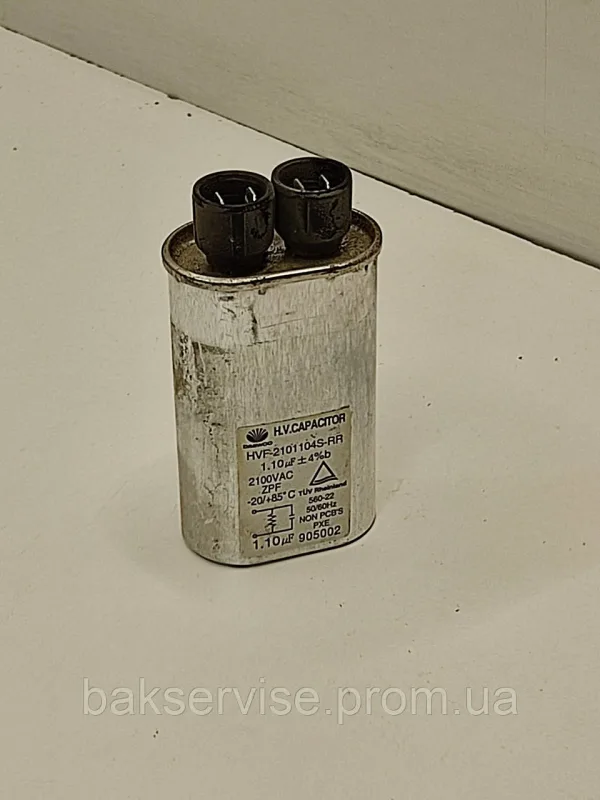 КОНДЕНСАТОР ДЛЯ СВЧ 1.1мкФ ДiОД, зображення 1