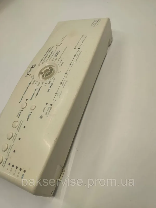 Передня панель управління до пральної машини  Whirlpool AWE 6415/1 Б/У, изображение 4