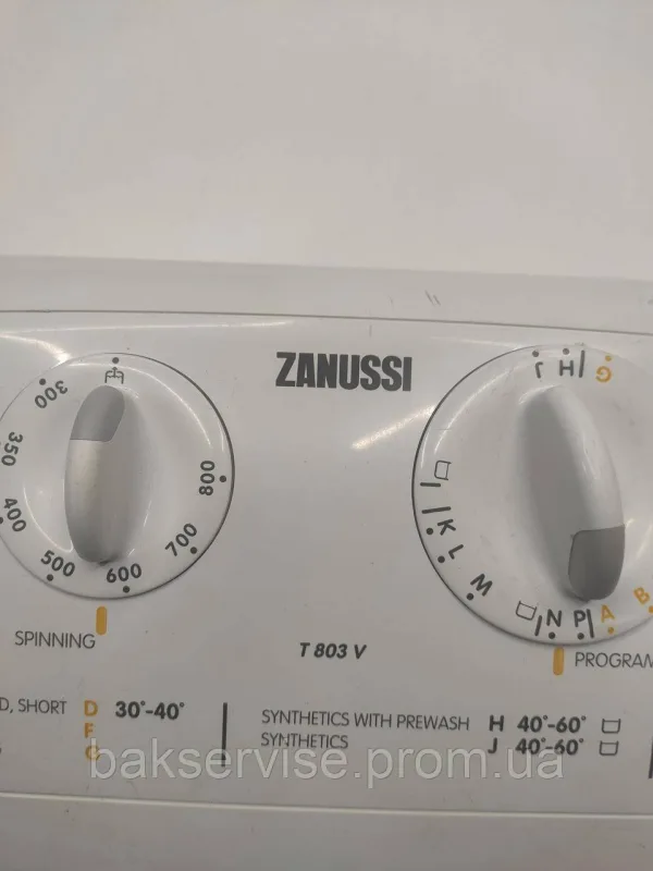 Передня панель управління до пральної машини  Zanussi T 803 V Б/У, изображение 8