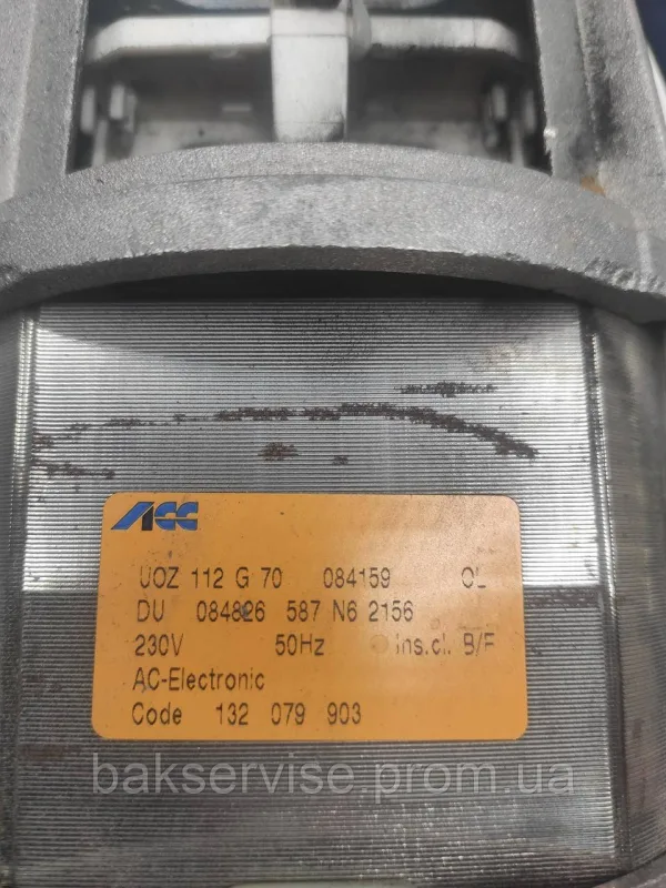 Двигун(мотор) для пральної машини AEG 132079903  Б/У, изображение 7
