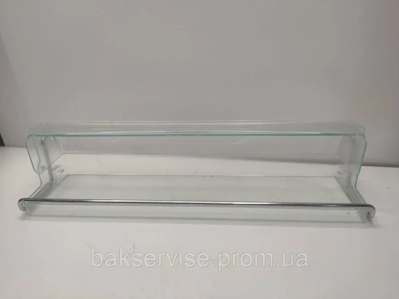 Полка(балкон) з кришкою на дверки холодильника  MIELE 15757 Б/У, изображение 2