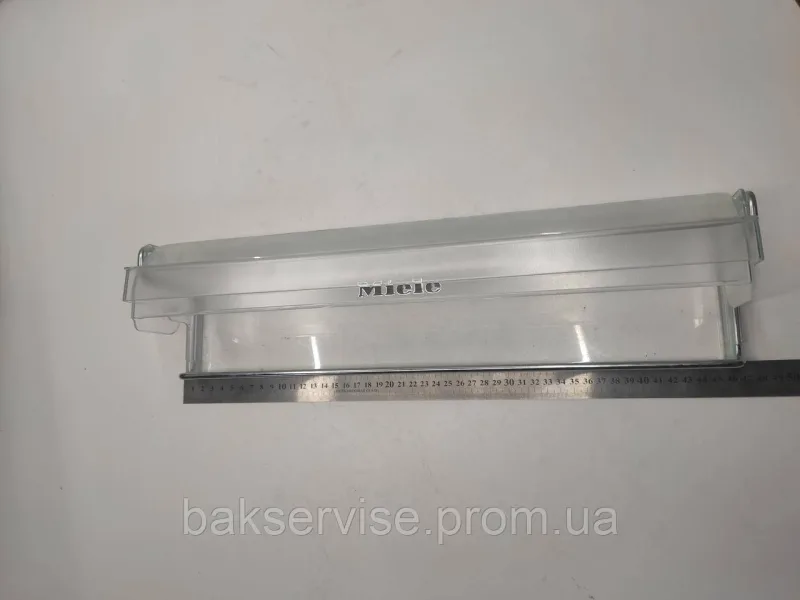 Полка(балкон) з кришкою на дверки холодильника  MIELE 15757 Б/У, изображение 3