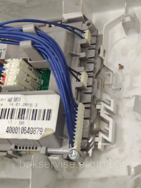 Плата управління з проводкою до пральної машини Whirlpool AWE 50510 Б/У, изображение 10