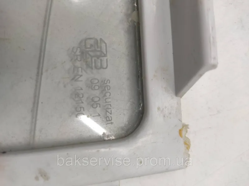 Полиця (скляна) для холодильника Beko Б/У, изображение 3