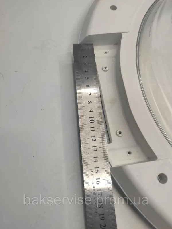 Дверки(люк) до пральної машини Indesit без завіси C00309565  Б/У(49 см), зображення 7