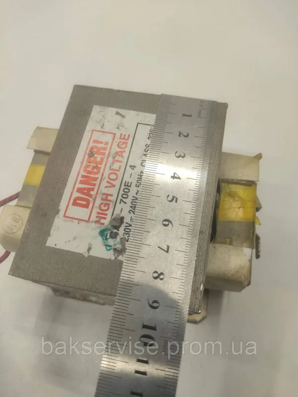 Трансформатор для мікрохвильової печі Danger 75234LA-1 Original Б/У, зображення 5